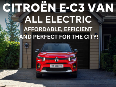 Citroën Launches Affordable All-Electric e-C3 Van for Urban Deliveries