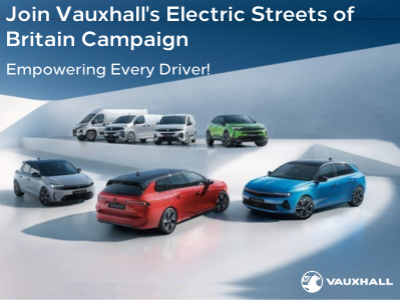 Vauxhall’s Electric Streets of Britain Campaign Accelerates EV Charging Access Across the UK
