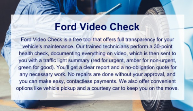 Ford Video Check