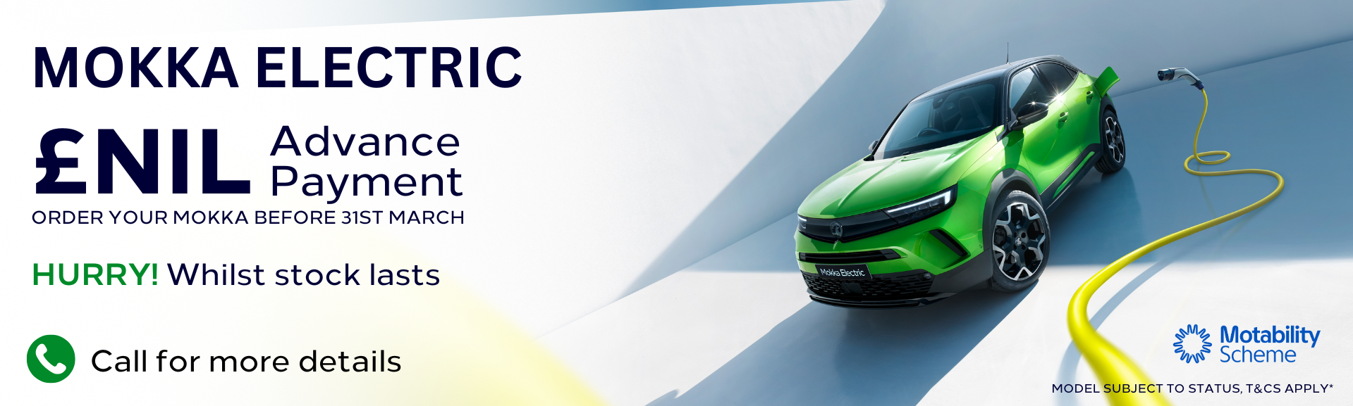 Mokka Electric Motab