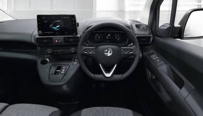 Vauxhall Van interior