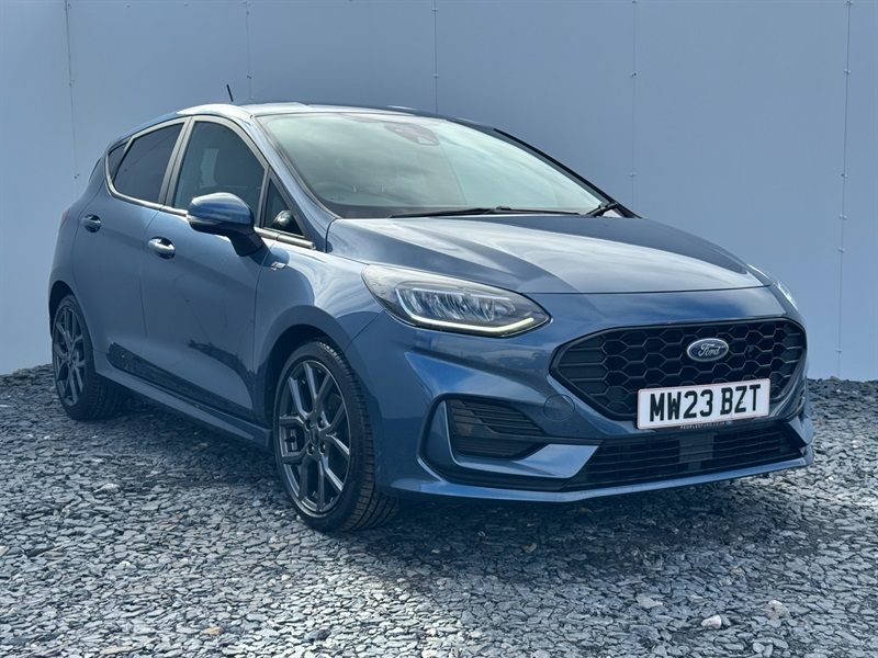 Blue 2023 Ford Fiesta Hatchback Front-wheel drive