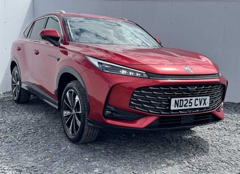 Red 2025 MG HS Hatchback Front-wheel drive Automatic