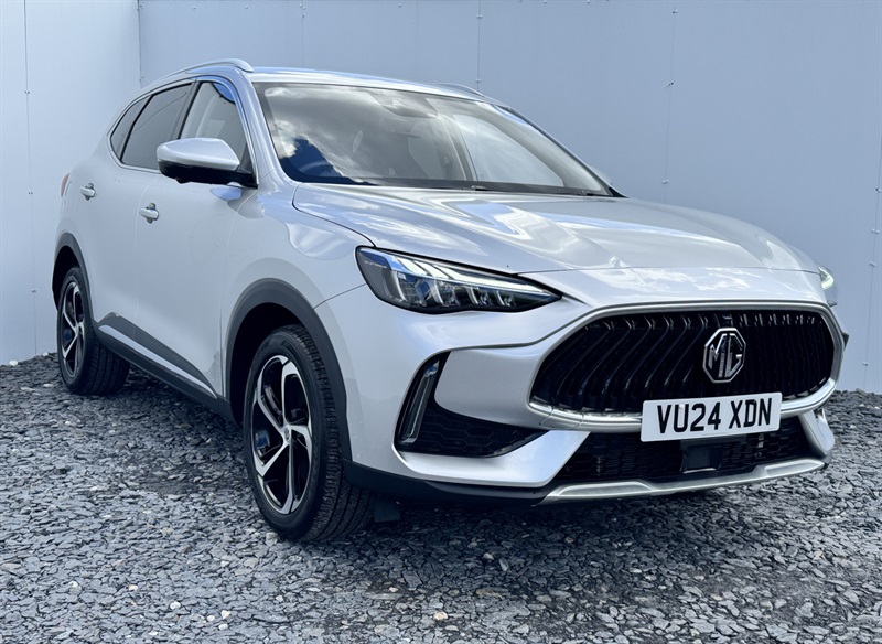 Silver 2024 MG HS Hatchback Front-wheel drive Automatic
