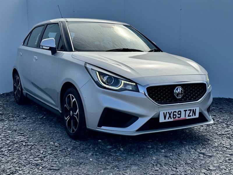 Silver 2019 MG MG3 Hatchback Front-wheel drive Manual