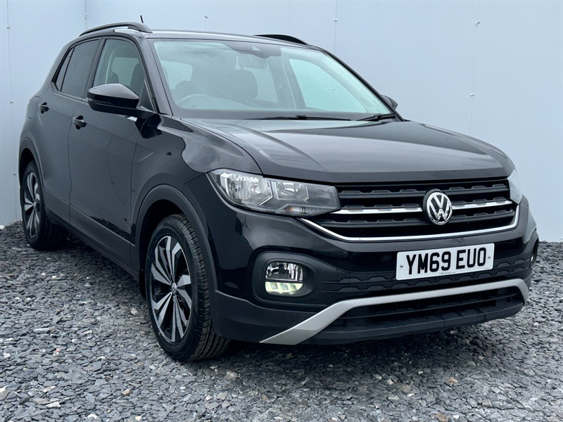 Black 2019 Volkswagen T-Cross Estate Front-wheel drive Automatic